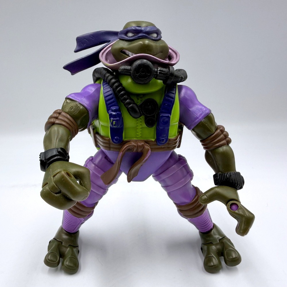 TMNT Donatello Deep Sea Diver Action Figure 2004 Playmates Toys Scuba Turtle